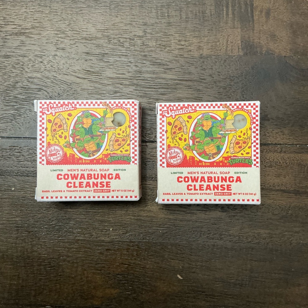 Dr. Squatch Cowabunga Cleanse Soap Set of 2